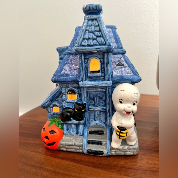 Vintage Casper The Friendly Ghost Ceramic Lamp - Picture 2 of 9